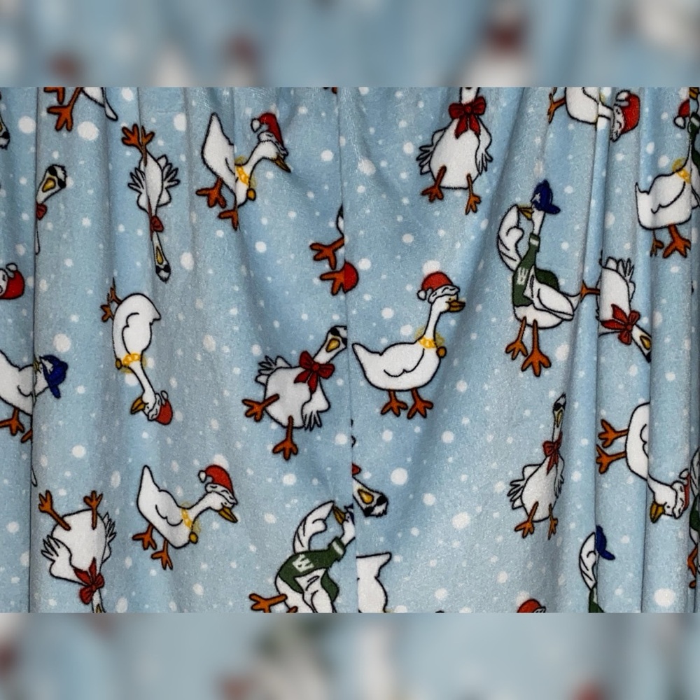 Christmas Cartoon Geese Pajama Pants - Picture 3 of 3